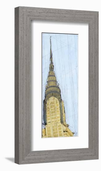 Chrysler Building-Mark Gleberzon-Framed Art Print