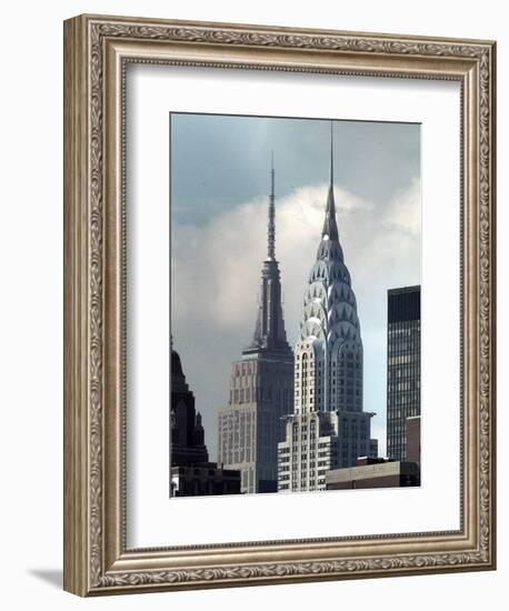 Chrysler Building-Richard Drew-Framed Photographic Print