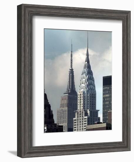 Chrysler Building-Richard Drew-Framed Photographic Print