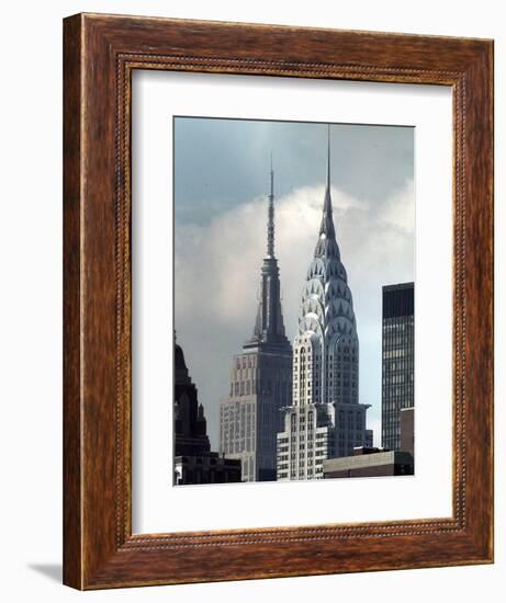 Chrysler Building-Richard Drew-Framed Photographic Print