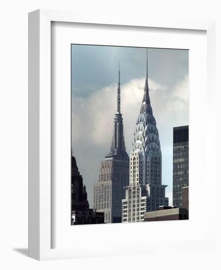 Chrysler Building-Richard Drew-Framed Photographic Print