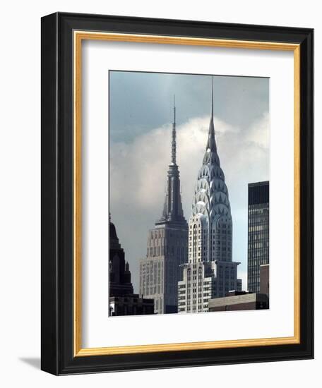 Chrysler Building-Richard Drew-Framed Photographic Print