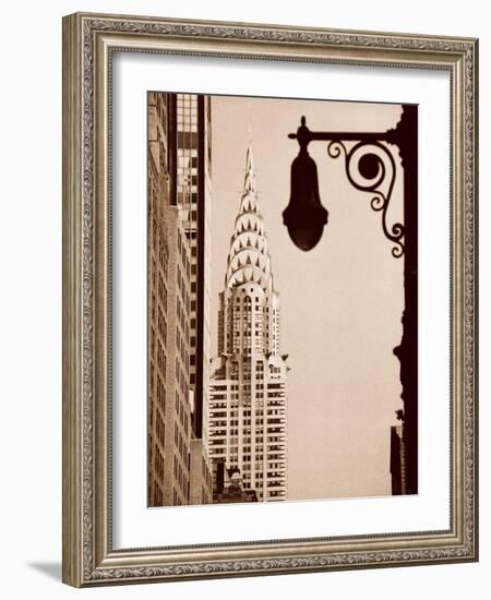 Chrysler Building-Sasha Gleyzer-Framed Art Print