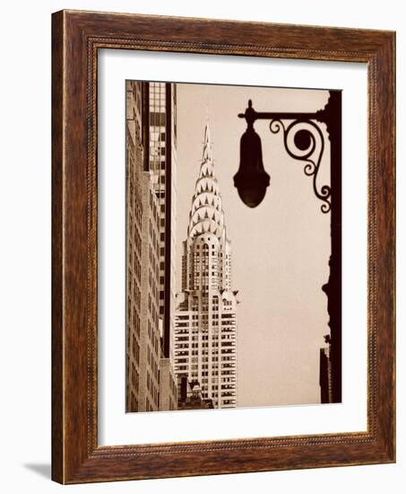 Chrysler Building-Sasha Gleyzer-Framed Art Print