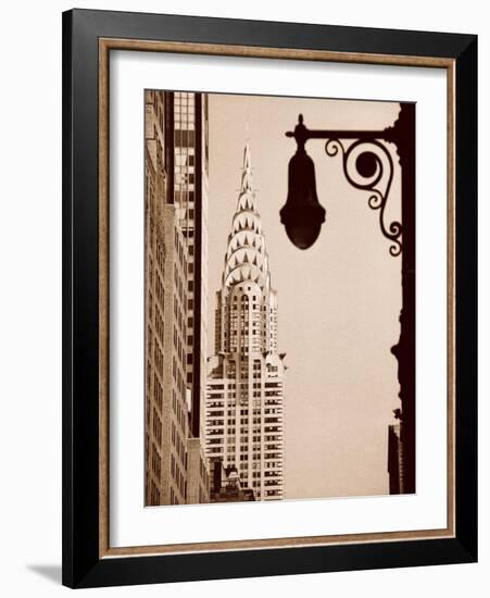 Chrysler Building-Sasha Gleyzer-Framed Art Print