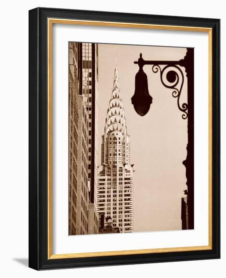 Chrysler Building-Sasha Gleyzer-Framed Art Print