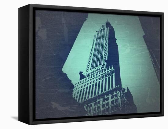 Chrysler Building-NaxArt-Framed Stretched Canvas