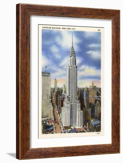 Chrysler Building-null-Framed Art Print