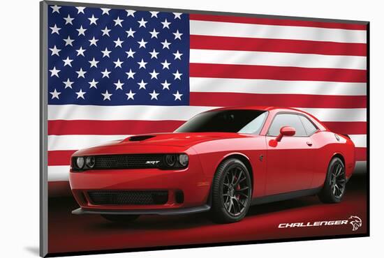 Chrysler - Challenger Hellcat-null-Mounted Premium Giclee Print