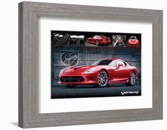 Chrysler - Dodge Viper-null-Framed Art Print