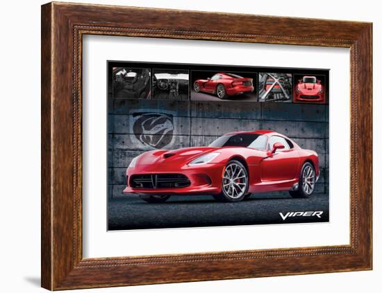 Chrysler - Dodge Viper-null-Framed Art Print