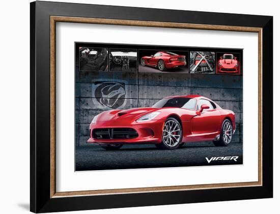 Chrysler - Dodge Viper-null-Framed Art Print