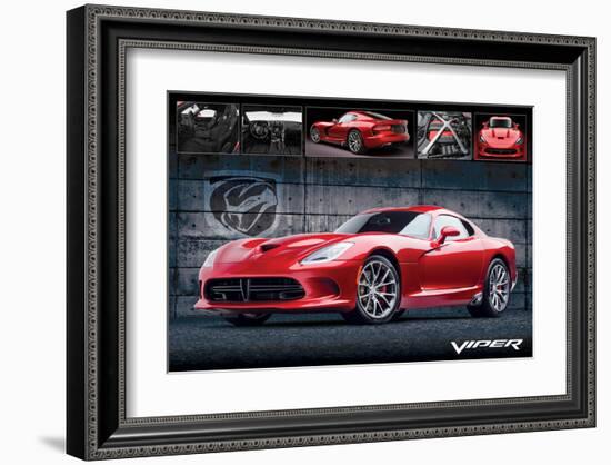 Chrysler - Dodge Viper-null-Framed Art Print