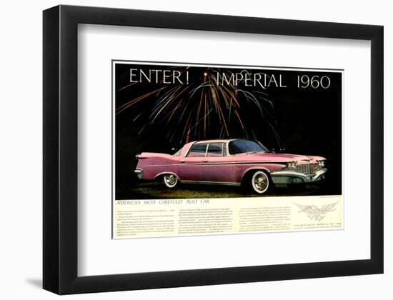 Chrysler Enter! Imperial 1960-null-Framed Art Print