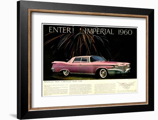 Chrysler Enter! Imperial 1960-null-Framed Art Print