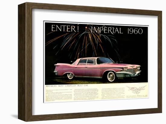 Chrysler Enter! Imperial 1960-null-Framed Art Print