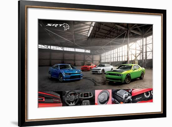 Chrysler - Hellcats SRT-null-Framed Art Print