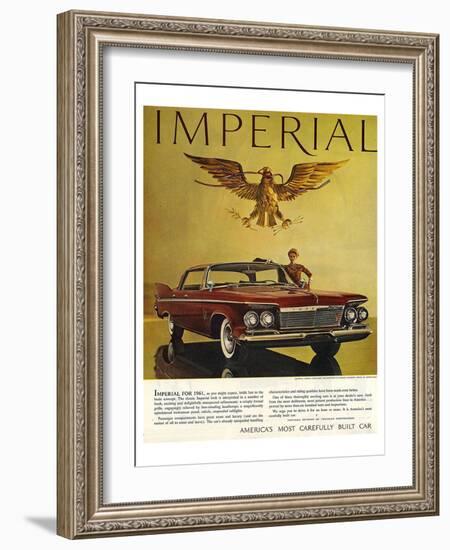 Chrysler Imperial for 1961-null-Framed Art Print