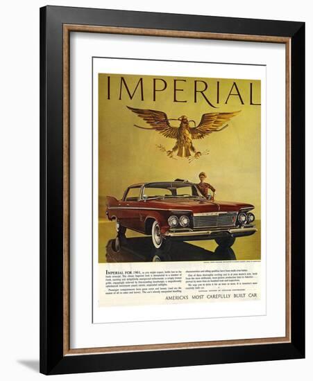 Chrysler Imperial for 1961-null-Framed Art Print