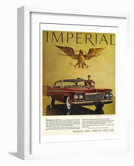 Chrysler Imperial for 1961-null-Framed Art Print