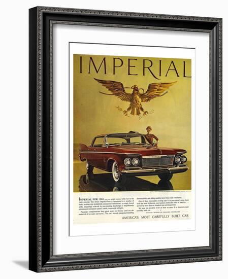 Chrysler Imperial for 1961-null-Framed Art Print