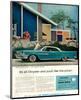 Chrysler New Windsor Dartline-null-Mounted Art Print