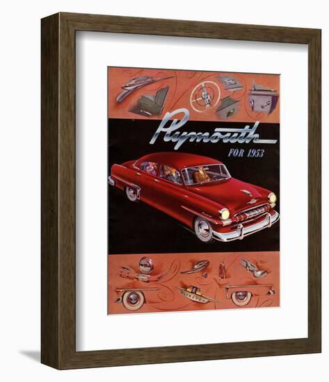 Chrysler Plymouth for 1953-null-Framed Art Print