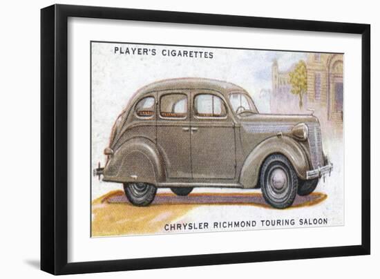 Chrysler Richmond-null-Framed Art Print