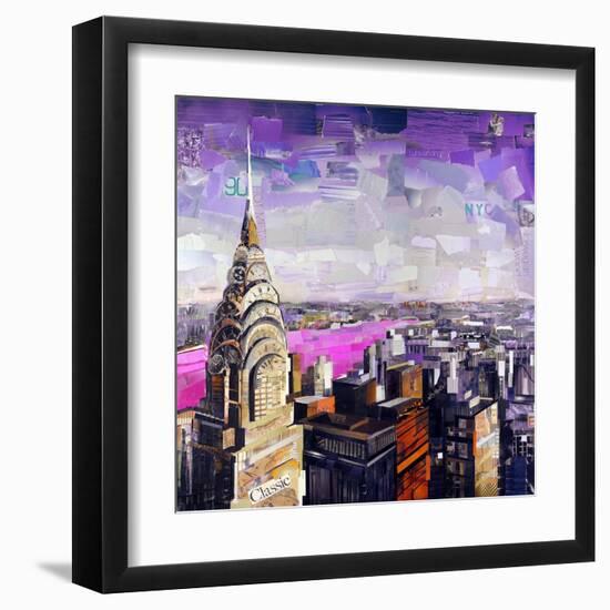 Chrysler View-James Grey-Framed Art Print