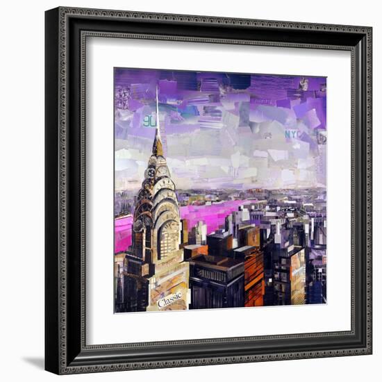 Chrysler View-James Grey-Framed Art Print