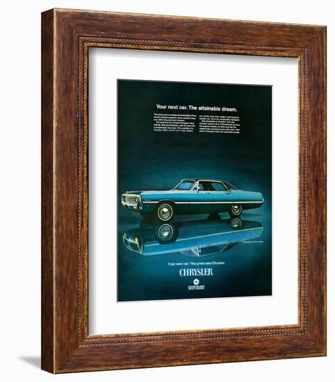 Chrysler-Your Next Car:Newport-null-Framed Premium Giclee Print