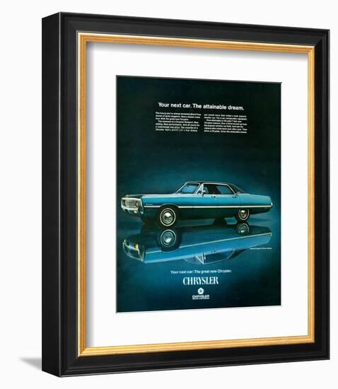 Chrysler-Your Next Car:Newport-null-Framed Premium Giclee Print