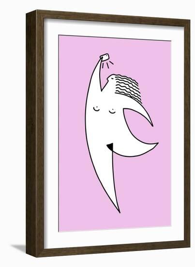 Chubby Selfie 1-Robert Farkas-Framed Giclee Print