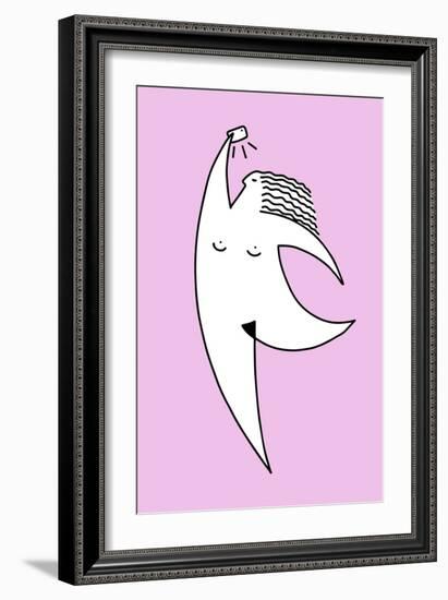 Chubby Selfie 1-Robert Farkas-Framed Giclee Print