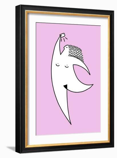 Chubby Selfie 1-Robert Farkas-Framed Giclee Print