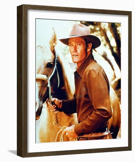 Chuck Connors - The Rifleman-null-Framed Photo