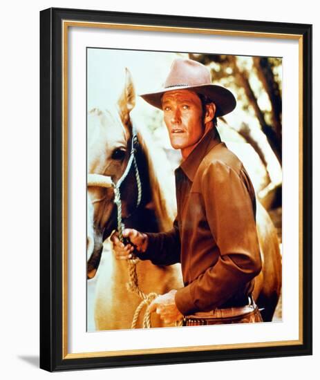 Chuck Connors - The Rifleman-null-Framed Photo