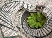 Spiral Staircase at the Embarcadero Center in Downtown San Francisco, California, USA-Chuck Haney-Photographic Print