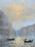 Venice Morning Mist-Chuck Larivey-Art Print