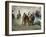 Chuck Wagon Race, Calgary Stampede, Alberta, Canada-Paolo Koch-Framed Photographic Print