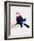 Chuck Watercolor-Lora Feldman-Framed Art Print