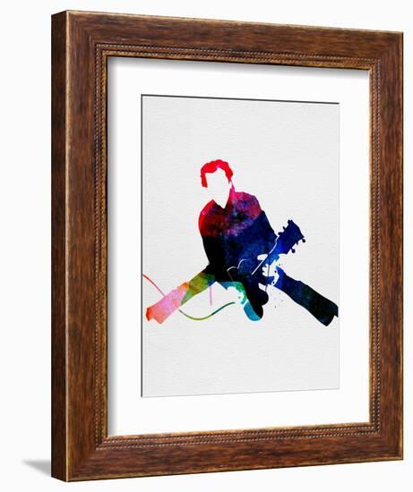 Chuck Watercolor-Lora Feldman-Framed Art Print