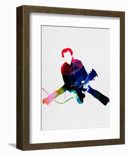 Chuck Watercolor-Lora Feldman-Framed Art Print