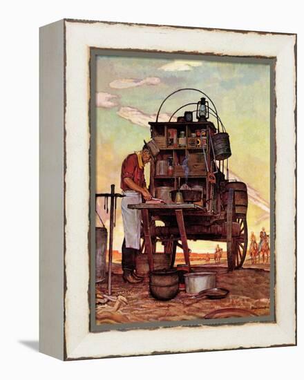 "Chuckwagon," September 14, 1946-Mead Schaeffer-Framed Premier Image Canvas