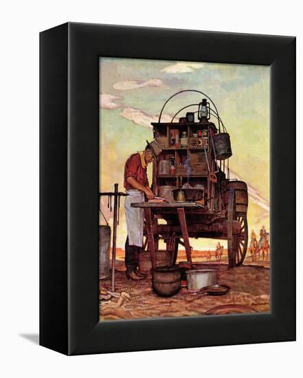 "Chuckwagon," September 14, 1946-Mead Schaeffer-Framed Premier Image Canvas