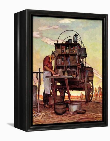 "Chuckwagon," September 14, 1946-Mead Schaeffer-Framed Premier Image Canvas