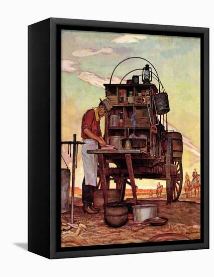 "Chuckwagon," September 14, 1946-Mead Schaeffer-Framed Premier Image Canvas