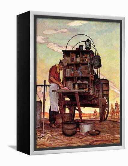 "Chuckwagon," September 14, 1946-Mead Schaeffer-Framed Premier Image Canvas