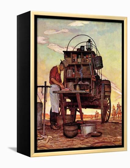 "Chuckwagon," September 14, 1946-Mead Schaeffer-Framed Premier Image Canvas