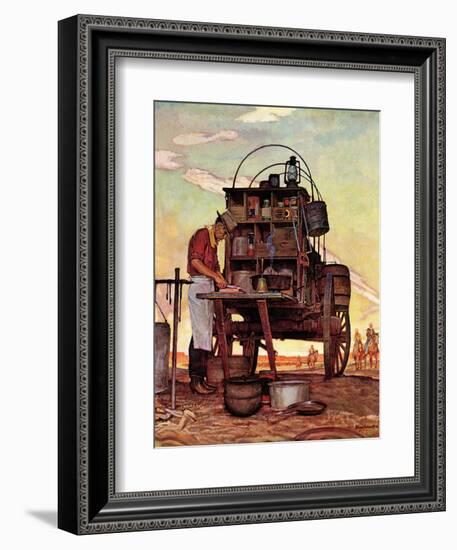 "Chuckwagon," September 14, 1946-Mead Schaeffer-Framed Premium Giclee Print